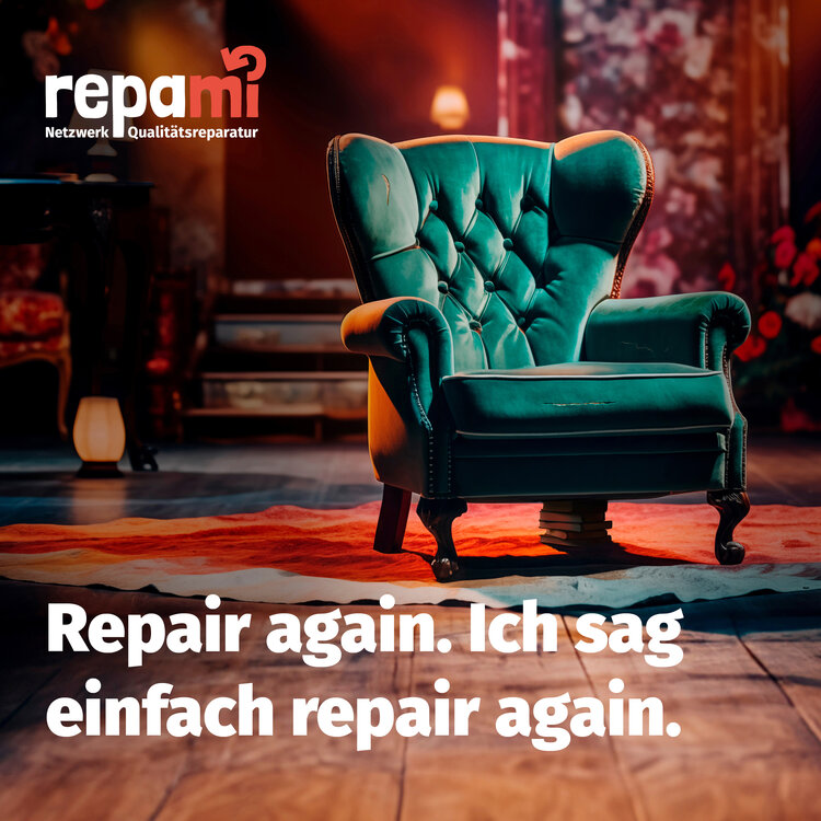 Repair again. Ich sag einfach repair again.