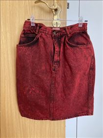Abbildung: Vintage Jeans Rock  Gr 38
