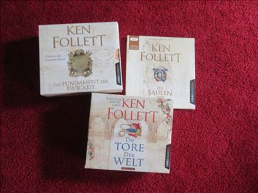 Abbildung: Ken Follett 3 Hörbücher