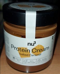 Abbildung: Brotaufstrich Protein Cream salted caramel von nu3