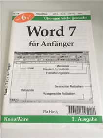 Abbildung: Ältere PC Hilfe Hefte: zB Word, Excel, dBase