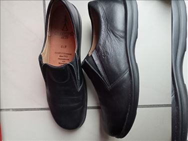 Abbildung: Neu/unbenutzt.Damen Lederschuhe,Gr 38.Farbe :schwarz