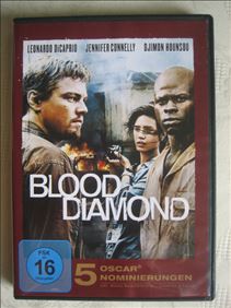 Abbildung: DVD Blood Diamond, einmal abgespielt