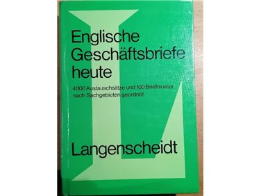 Abbildung: Englische Geschäftsbriefe