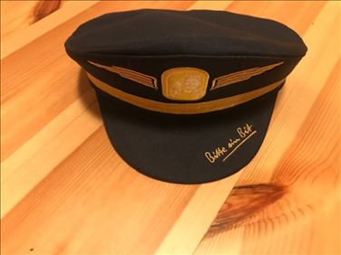 Abbildung: Mütze Kapitän/Pilot Bitburger Bitte ein Bit Fasching/Karneva