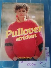 Abbildung: Buch Anleitung stricken Pullover DDR Zeiten 