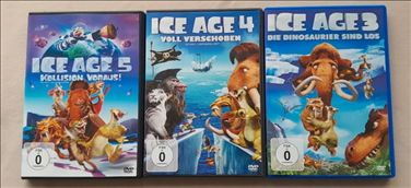 Abbildung: Drei ICE Age DVDs