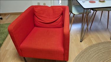 Abbildung: 3 Sessel von IKEA 